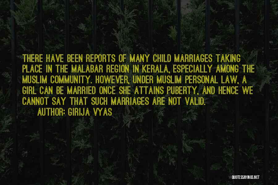 Kerala Quotes By Girija Vyas