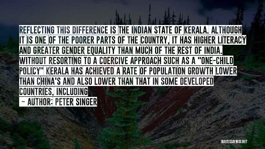 Kerala Quotes By Peter Singer