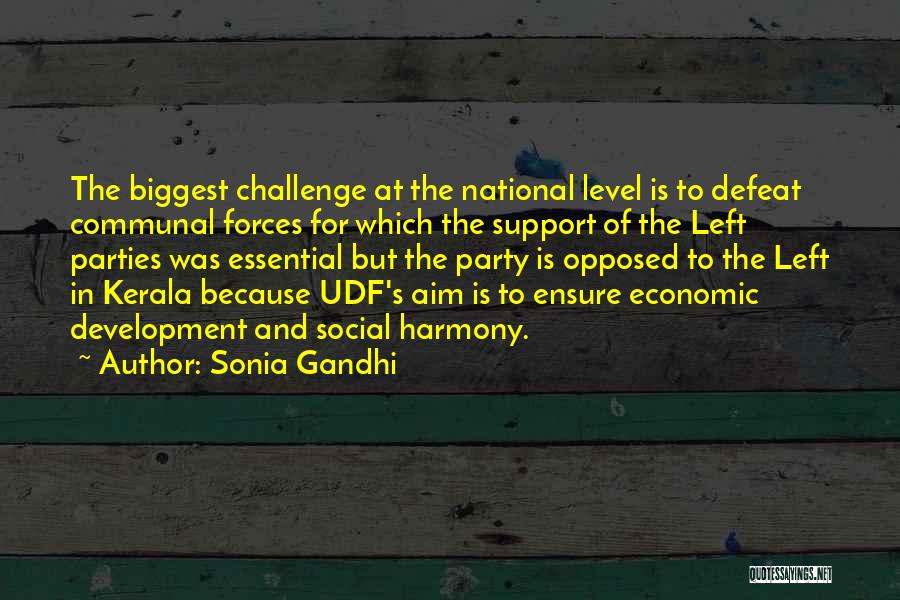 Kerala Quotes By Sonia Gandhi