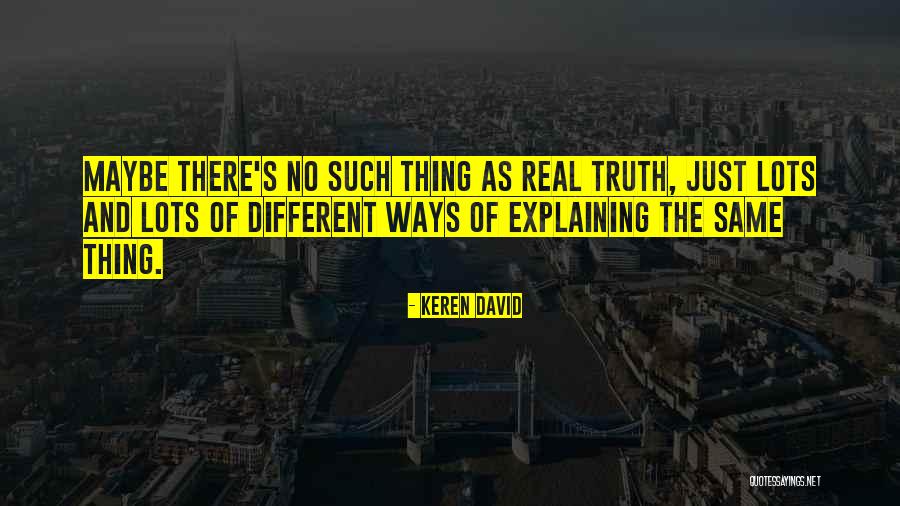 Keren David Quotes 1533699 Keren David Quotes 1533699