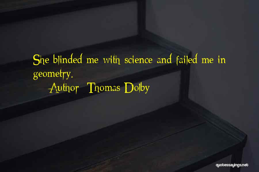 Keretakan Rumah Quotes By Thomas Dolby