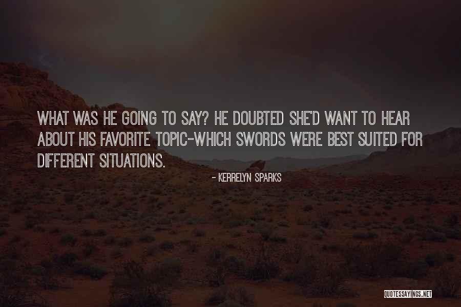 Kerrelyn Sparks Quotes 1690725 Kerrelyn Sparks Quotes 1690725