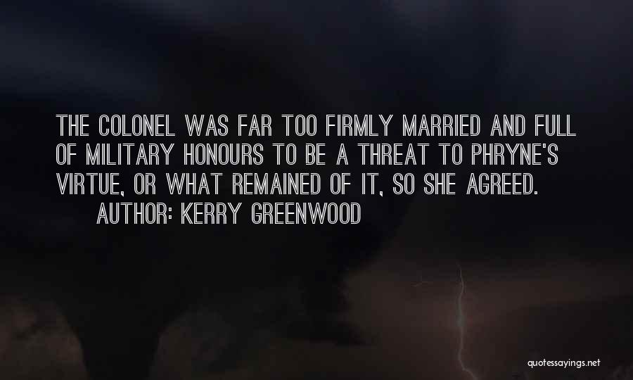 Kerry Greenwood Quotes 1655430