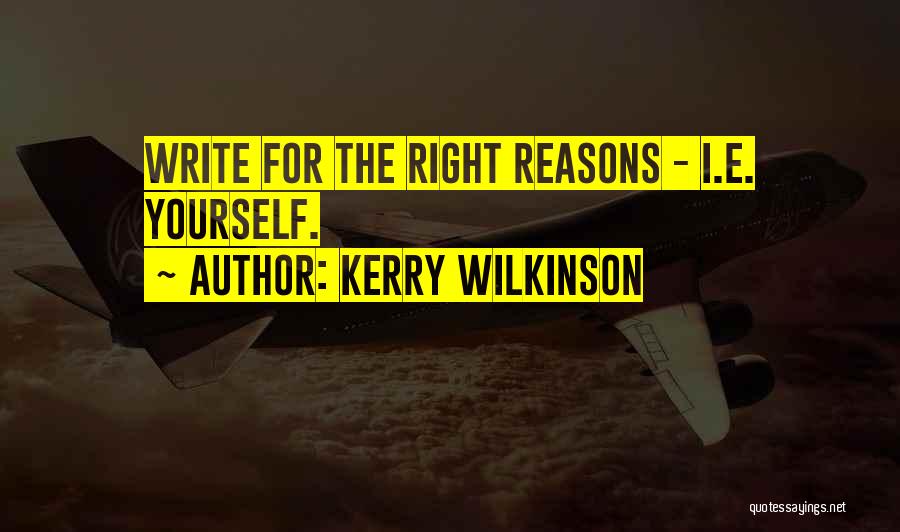Kerry Wilkinson Quotes 625024