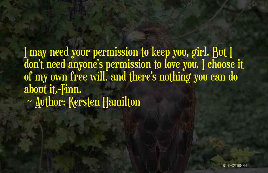 Kersten Hamilton Quotes 1702808