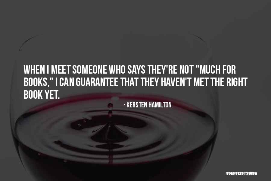 Kersten Hamilton Quotes 908457