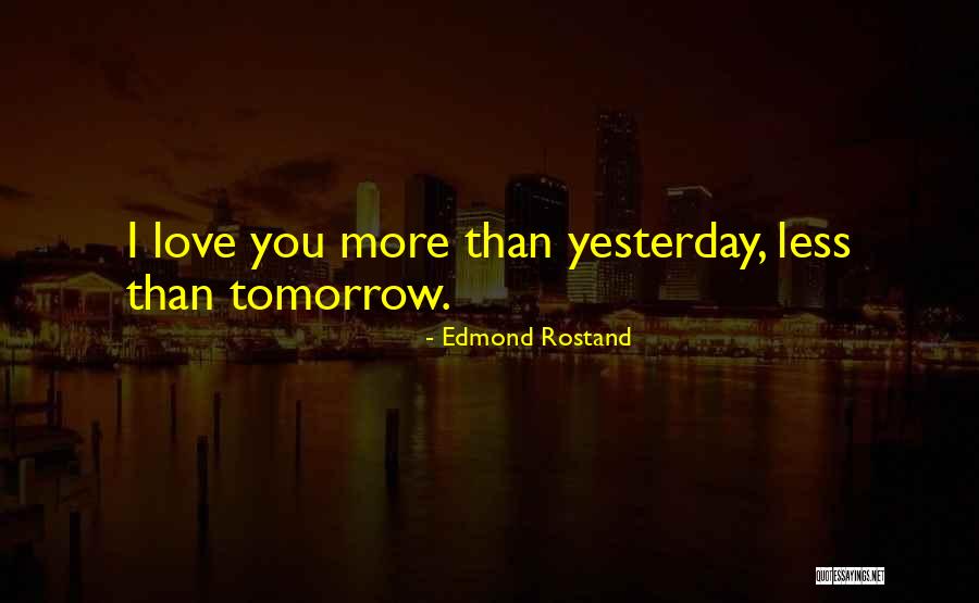 Keseragaman Sediaan Quotes By Edmond Rostand