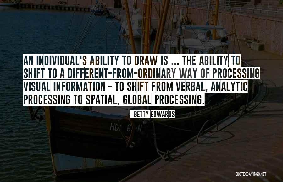Keshava Reddy Quotes By Betty Edwards Keshava Reddy Quotes By Betty Edwards