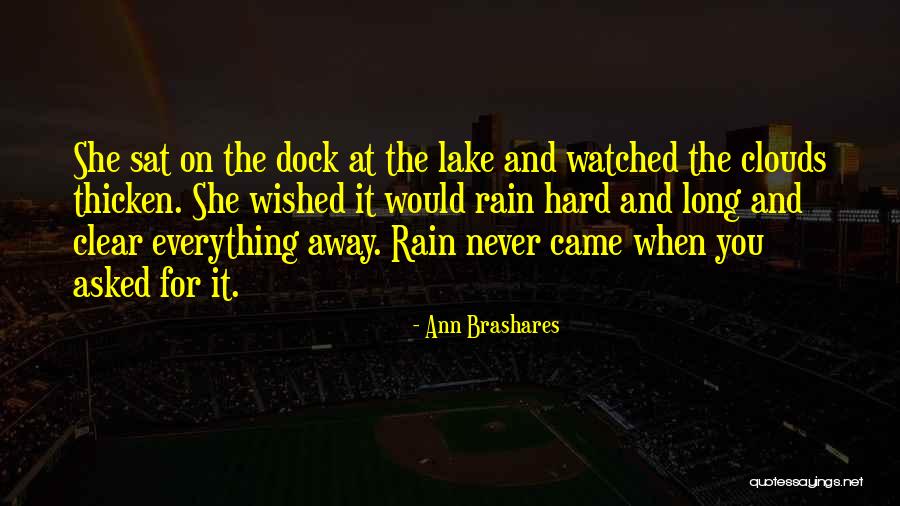 Ketchersid Quotes By Ann Brashares Ketchersid Quotes By Ann Brashares