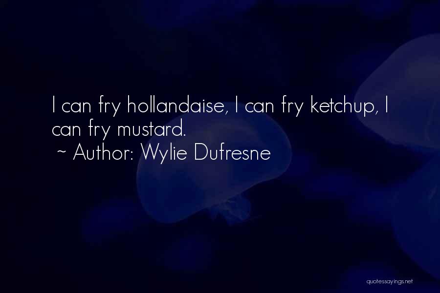 Ketchup And Mustard Quotes By Wylie Dufresne