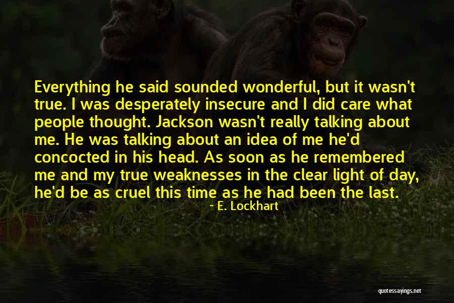 Kettaneh Jo Quotes By E. Lockhart Kettaneh Jo Quotes By E. Lockhart