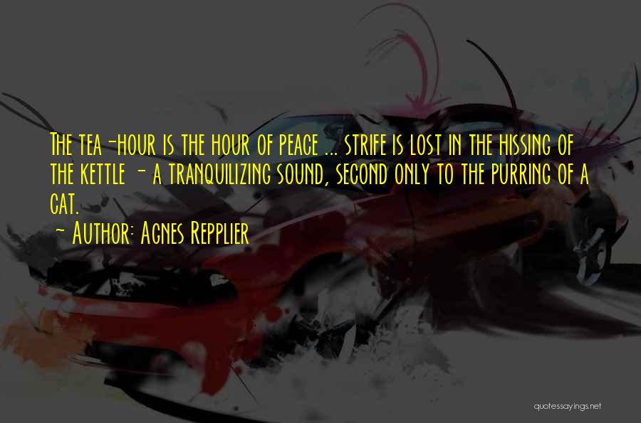 Kettle Quotes By Agnes Repplier