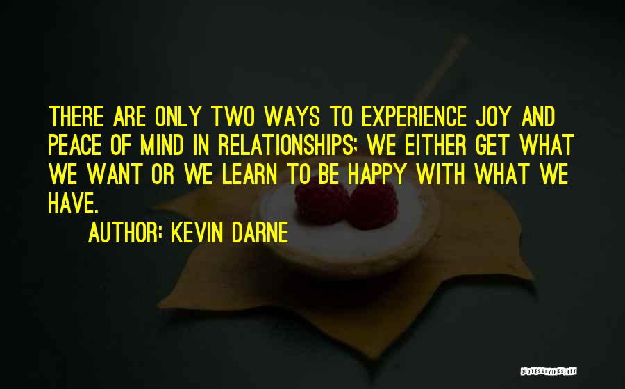 Kevin Darne Quotes 90877