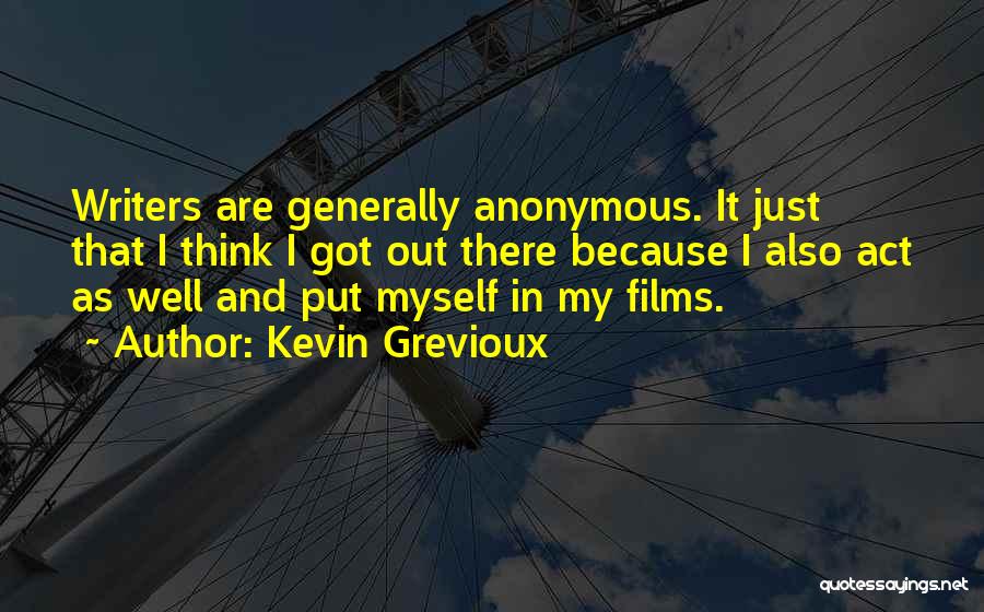 Kevin Grevioux Quotes 1476760