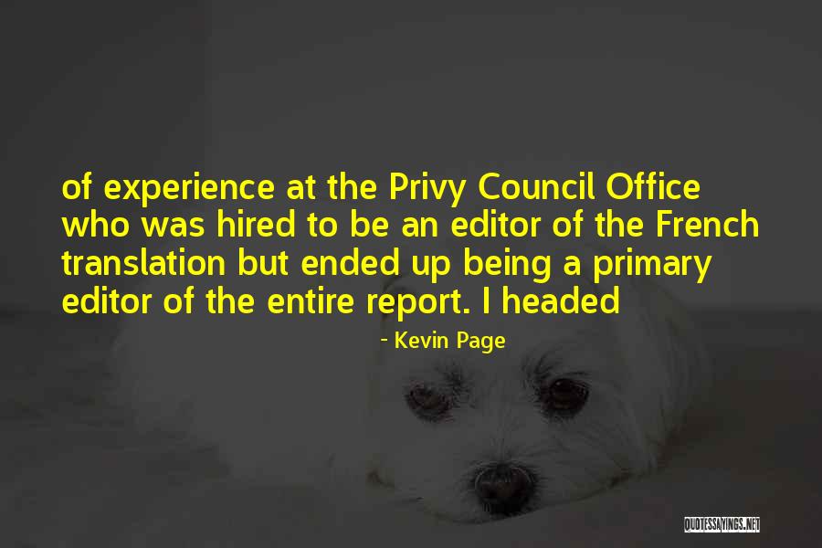 Kevin Page Quotes 1161438 Kevin Page Quotes 1161438