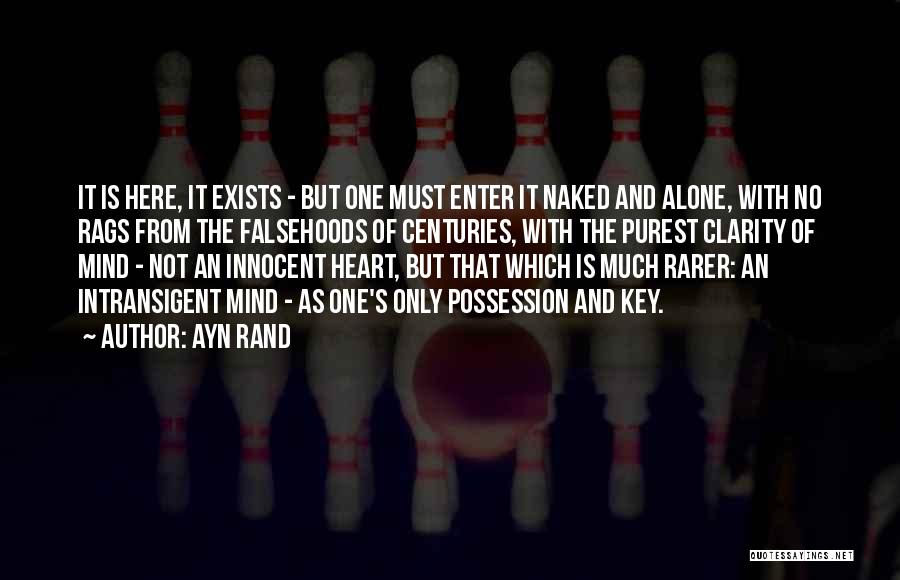 Key And Heart Quotes By Ayn Rand
