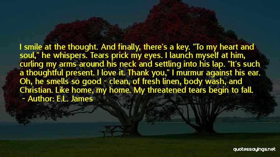 Key And Heart Quotes By E.L. James