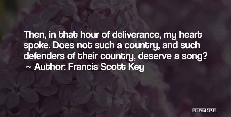 Key And Heart Quotes By Francis Scott Key