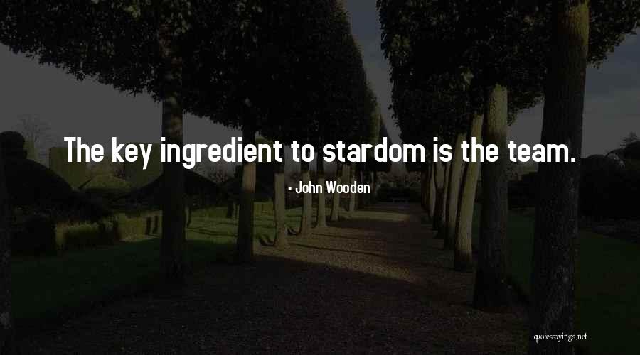 Key Ingredient Quotes By John Wooden Key Ingredient Quotes By John Wooden