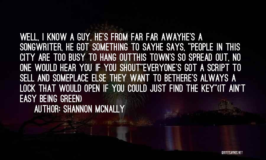 Key Movie Quotes By Shannon McNally
