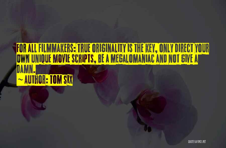 Key Movie Quotes By Tom Six