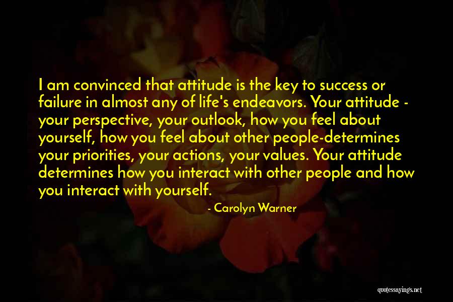 Key Of Success Quotes By Carolyn Warner Key Of Success Quotes By Carolyn Warner