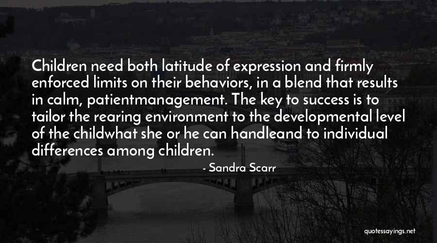 Key Of Success Quotes By Sandra Scarr Key Of Success Quotes By Sandra Scarr
