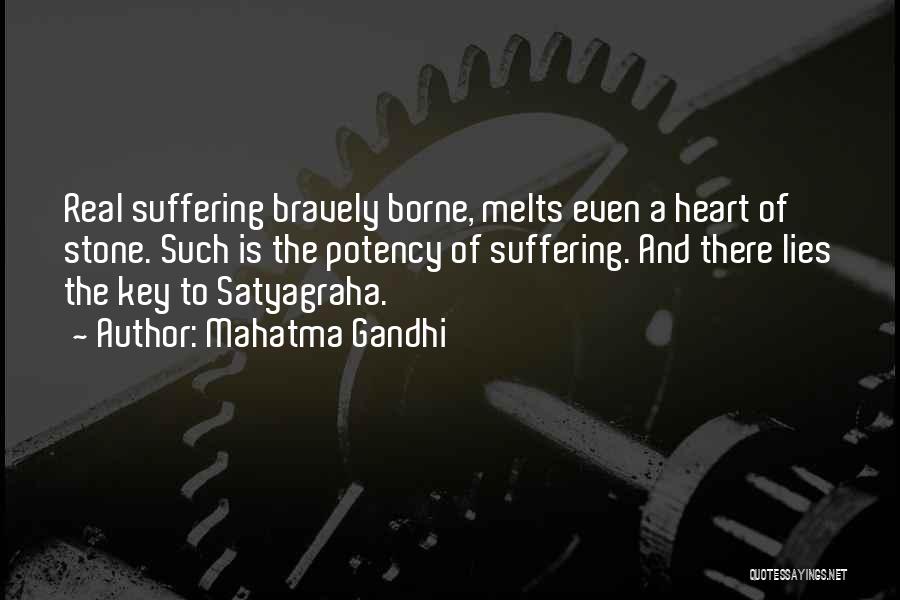 Key To Heart Quotes By Mahatma Gandhi