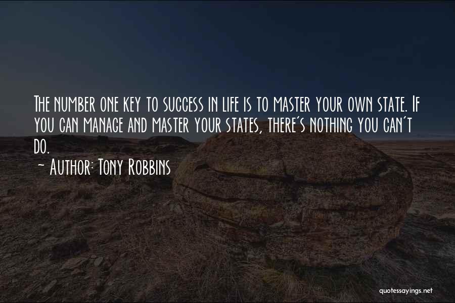 Key To Success In Life Quotes By Tony Robbins