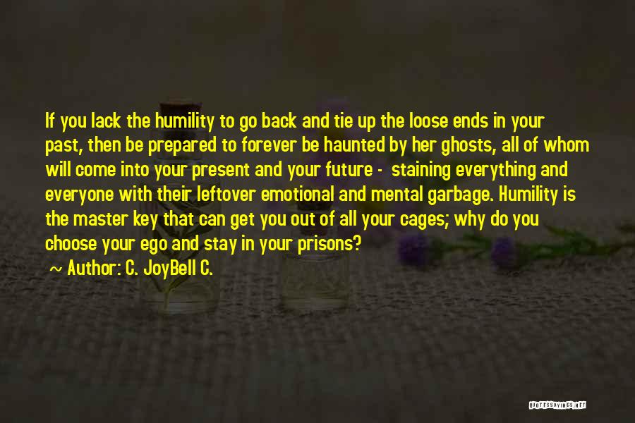 Key To The Future Quotes By C. JoyBell C.