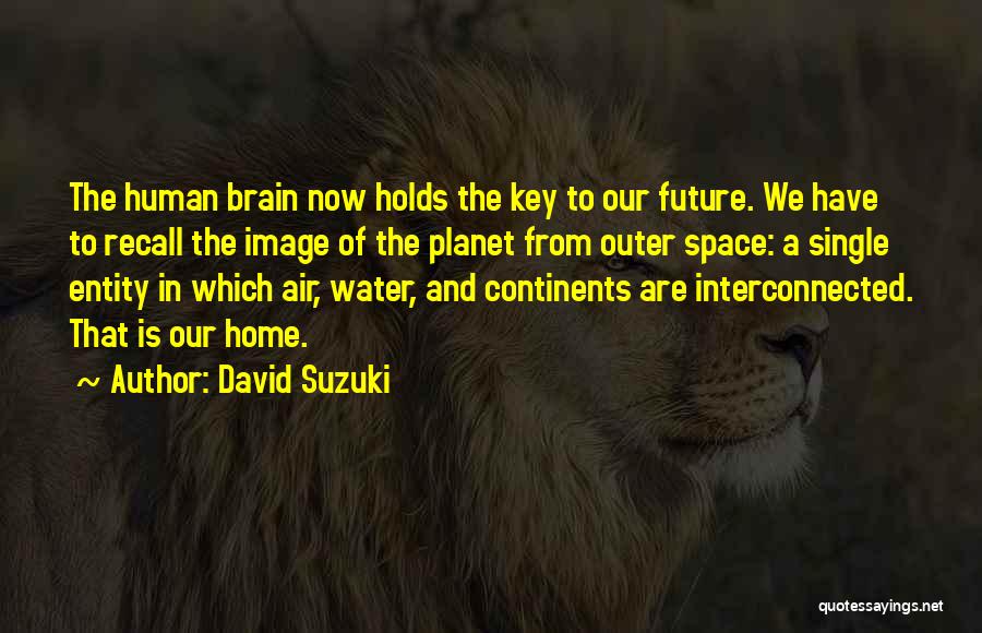 Key To The Future Quotes By David Suzuki