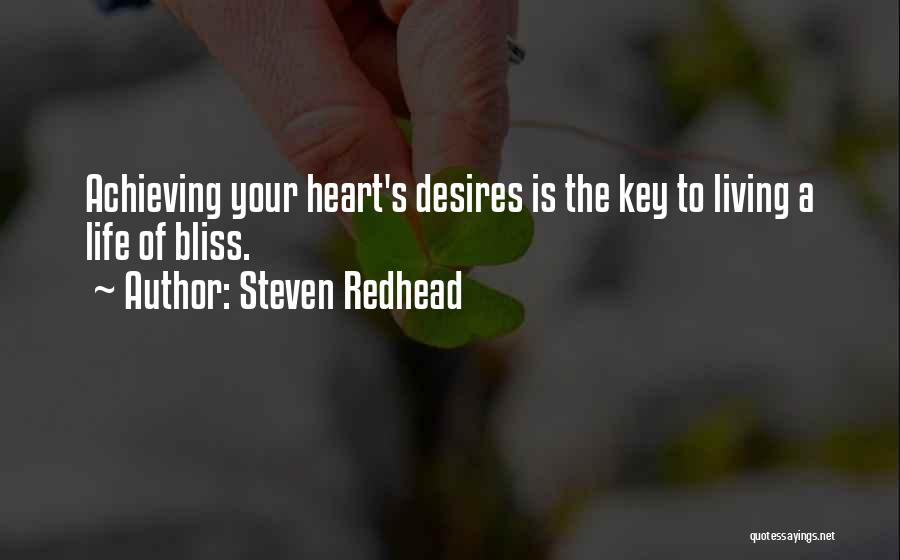 Key To Your Heart Quotes By Steven Redhead