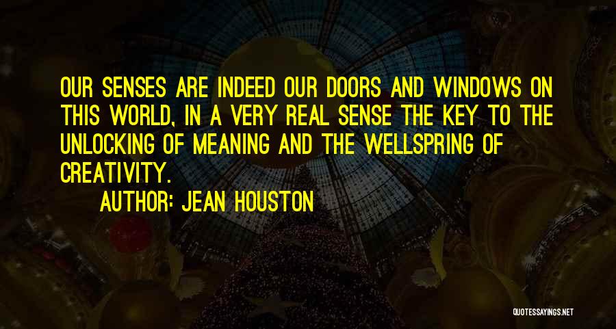 Key Unlocking Quotes By Jean Houston