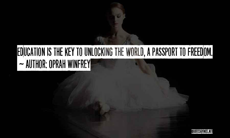 Key Unlocking Quotes By Oprah Winfrey