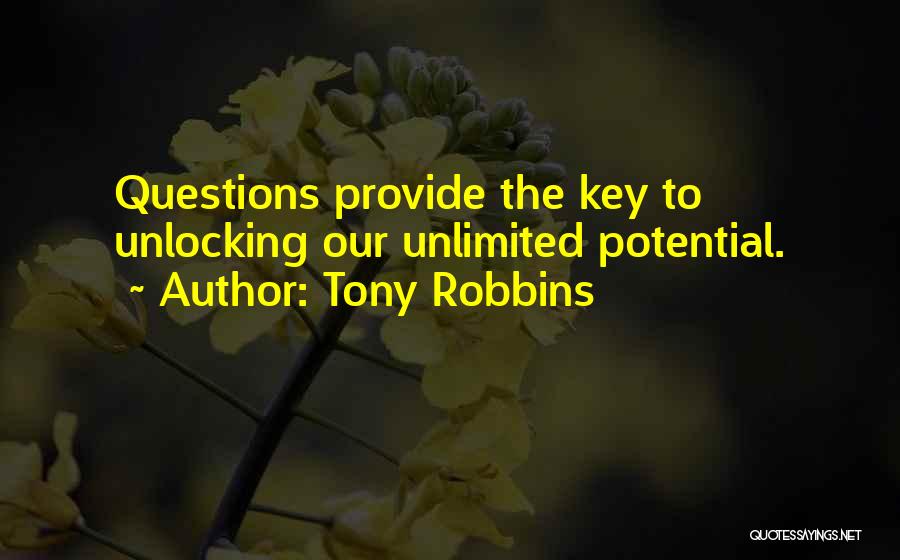 Key Unlocking Quotes By Tony Robbins