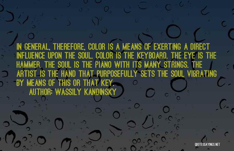 Keyboard Piano Quotes By Wassily Kandinsky