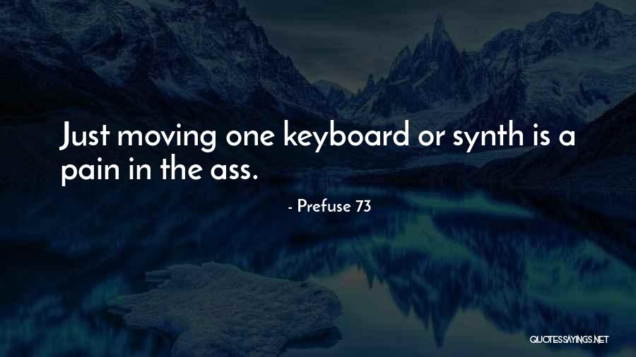 Keyboards Quotes By Prefuse 73