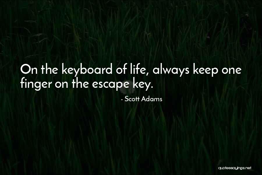 Keyboards Quotes By Scott Adams