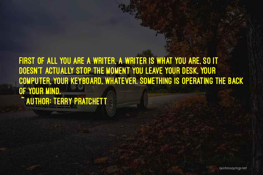 Keyboards Quotes By Terry Pratchett