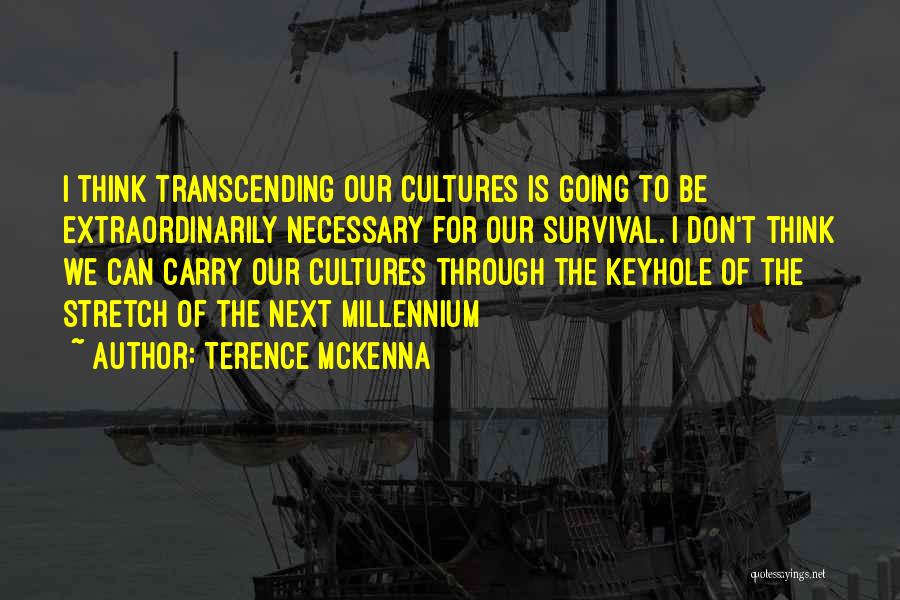 Keyhole Quotes By Terence McKenna
