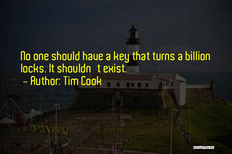 Keys And Locks Quotes By Tim Cook