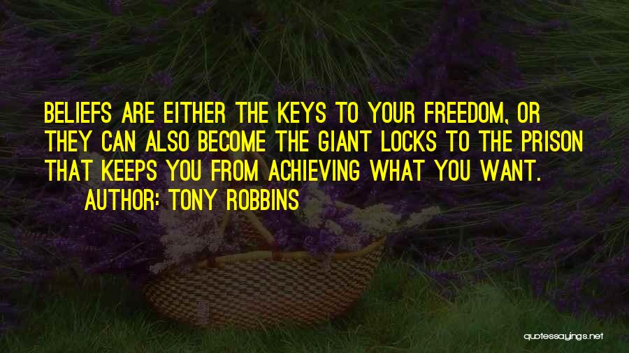 Keys And Locks Quotes By Tony Robbins