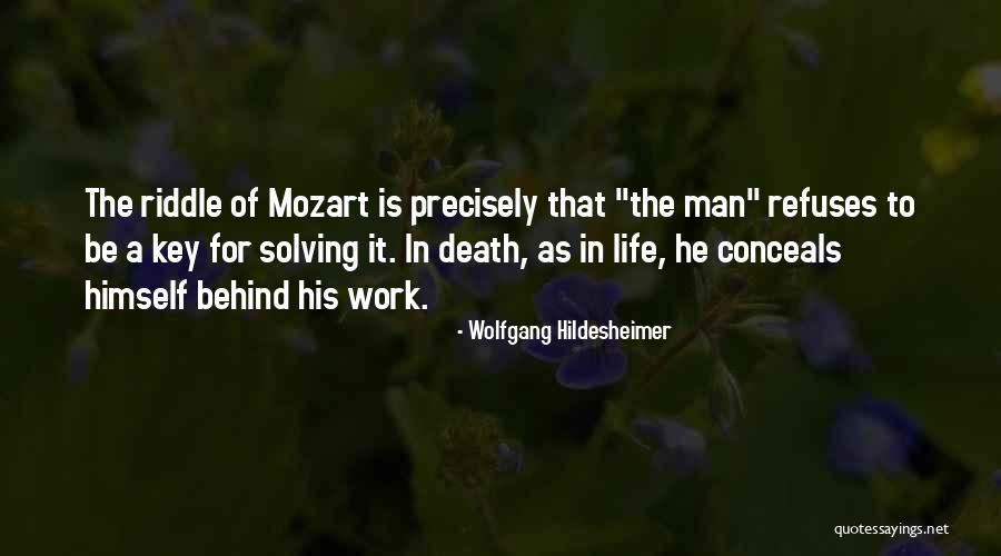 Keys Of Life Quotes By Wolfgang Hildesheimer Keys Of Life Quotes By Wolfgang Hildesheimer