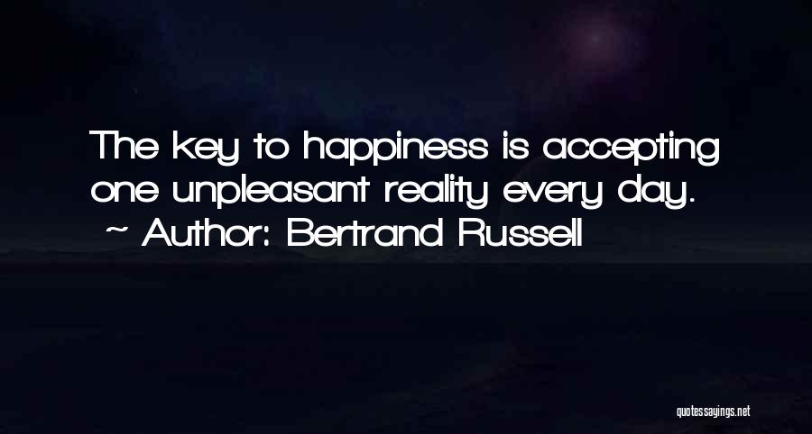 Keys To Happiness Quotes By Bertrand Russell