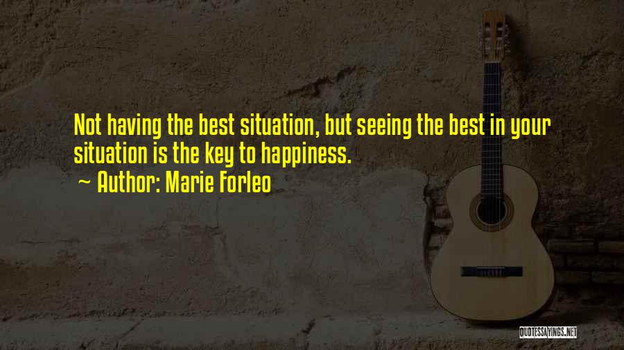 Keys To Happiness Quotes By Marie Forleo