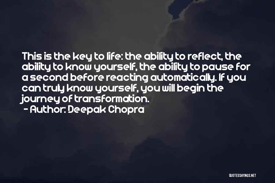 Keys To Success In Life Quotes By Deepak Chopra