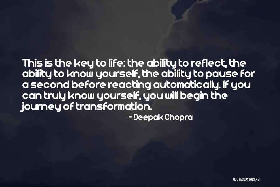 Keys To Success In Life Quotes By Deepak Chopra