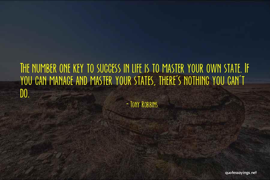 Keys To Success In Life Quotes By Tony Robbins