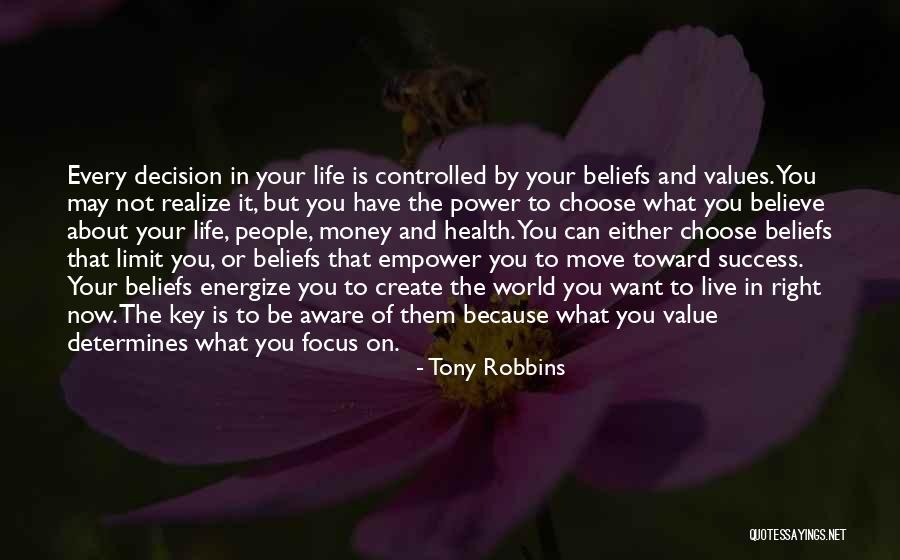 Keys To Success In Life Quotes By Tony Robbins