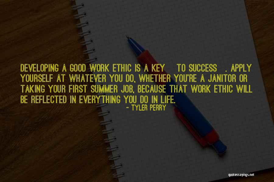 Keys To Success In Life Quotes By Tyler Perry